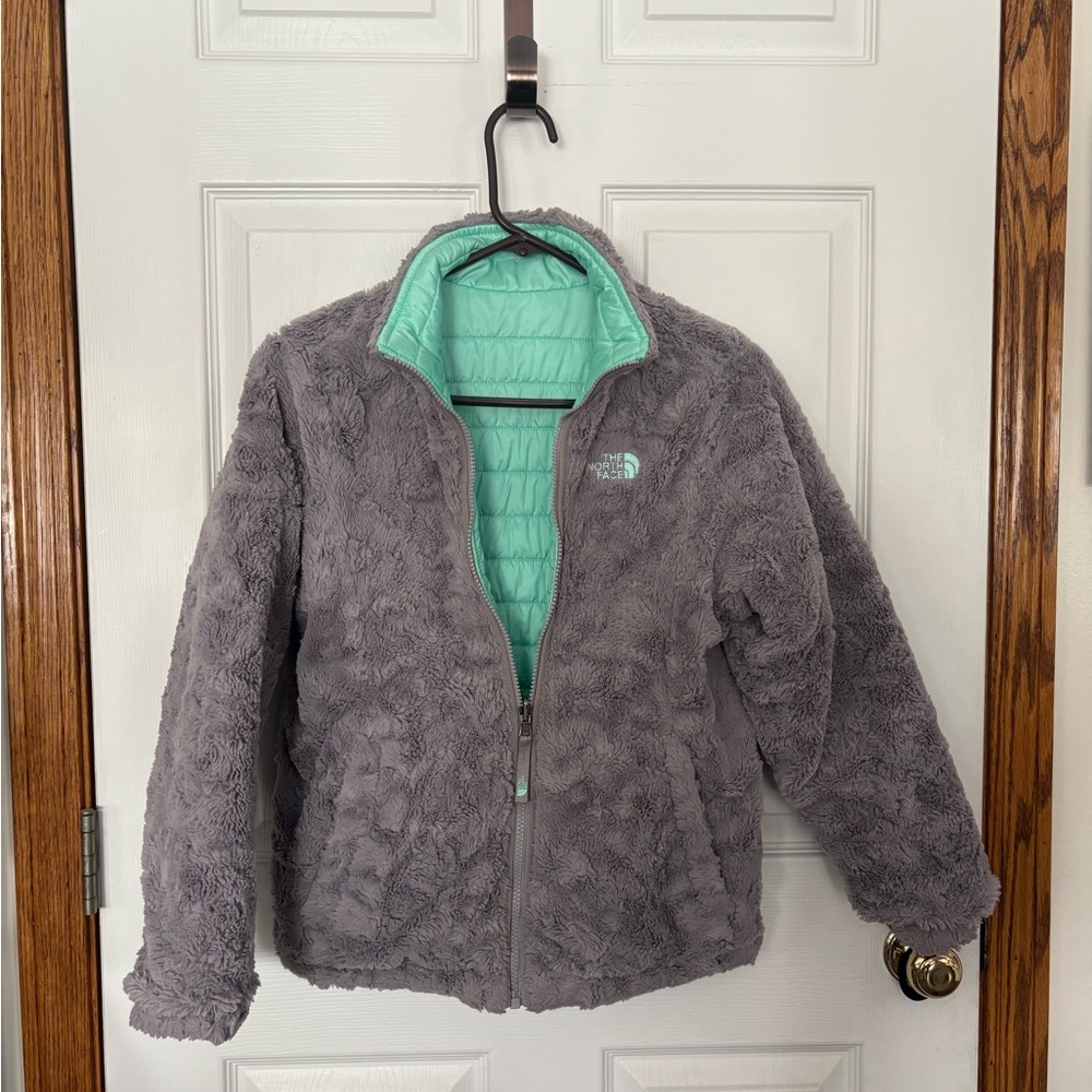 Youth North Face Reverseable Jacket - Picture 3 of 4